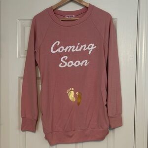 Pink Feather 4 Arrow 'Coming Soon' Sweatshirt